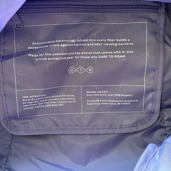 Dare To Roam Prodigy Backpack, Phantom Antimicrobial, NWT, Laptop Pocket main image 5